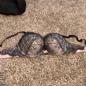 Victoria secret Bra lavender with black lace